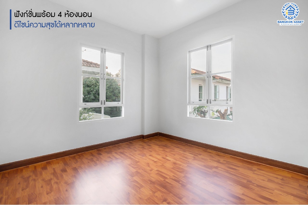 บ้านมือสองตกแต่งใหม่ คุณภาพแบรนด์ LH ม.ชลลดา บางใหญ่-เซ็นทรัลเวสต์เกต เนื้อที่ 52.5 ตร.ว. ฟังก์ชั่น 4 ห้องนอน(มีห้องนอนชั้นล่าง) 2 ห้องน้ำ Facilities ครบครัน พร้อมทุกการเข้าอยู่ บนทำเลเดินทางสะดวก ใกล้ ถ.กาญจนาภิเษก และเพียง 10 นาทีถึงรถไฟฟ้า "สถานีคลองบางไผ่"